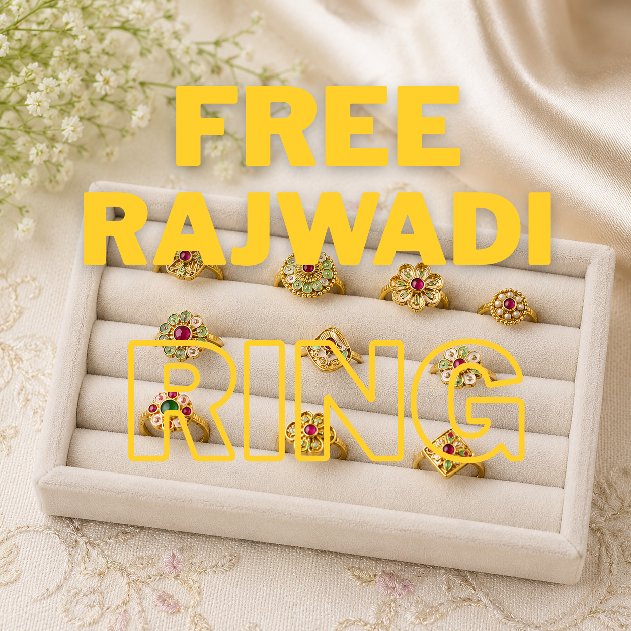 ENAVA RAJWADI RING WORTH RS. 500