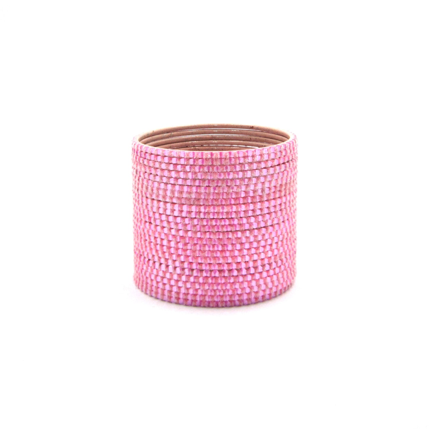 Glam Baby Pink Metal 24 Bangles online. Premium plain designer metal bangles with superior finishing, durable quality, and elegant style for daily wear, weddings, and festive occasions.