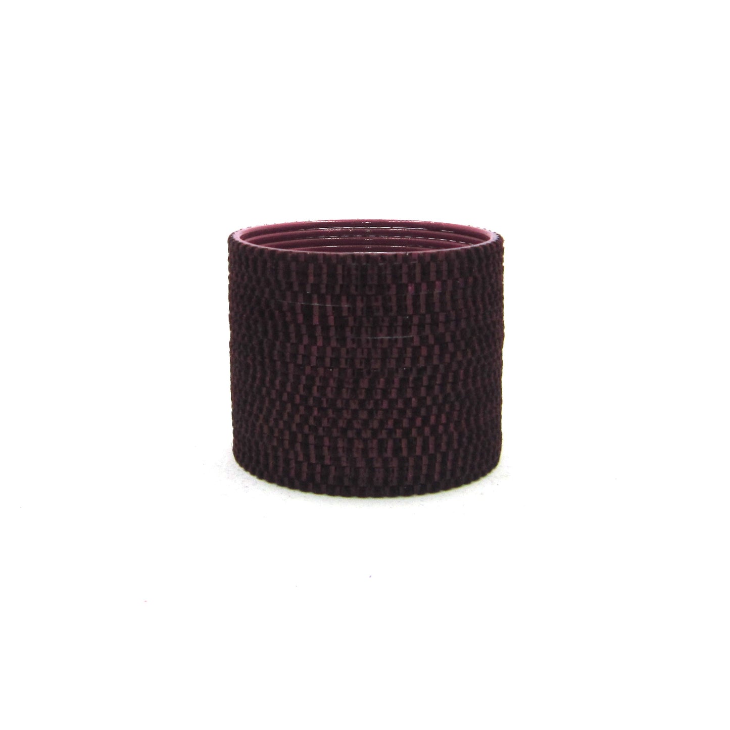 Glam Falsa Mehroon (Maroon) Metal 24 Bangles online. Featuring a luxurious velvet and glossy finish, these premium plain designer metal bangles are lightweight, durable, and perfect for weddings, festive occasions, and everyday wear.
