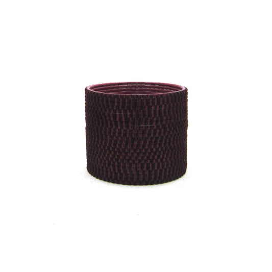 Glam Falsa Mehroon (Maroon) Metal 24 Bangles online. Featuring a luxurious velvet and glossy finish, these premium plain designer metal bangles are lightweight, durable, and perfect for weddings, festive occasions, and everyday wear.