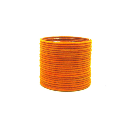 Velvet Haldi Metal 24 Bangles by Enava