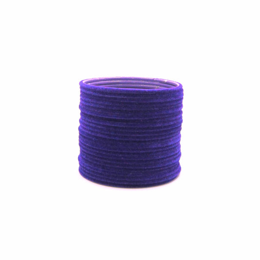 Velvet Jamuni Metal 24 Bangles by Enava