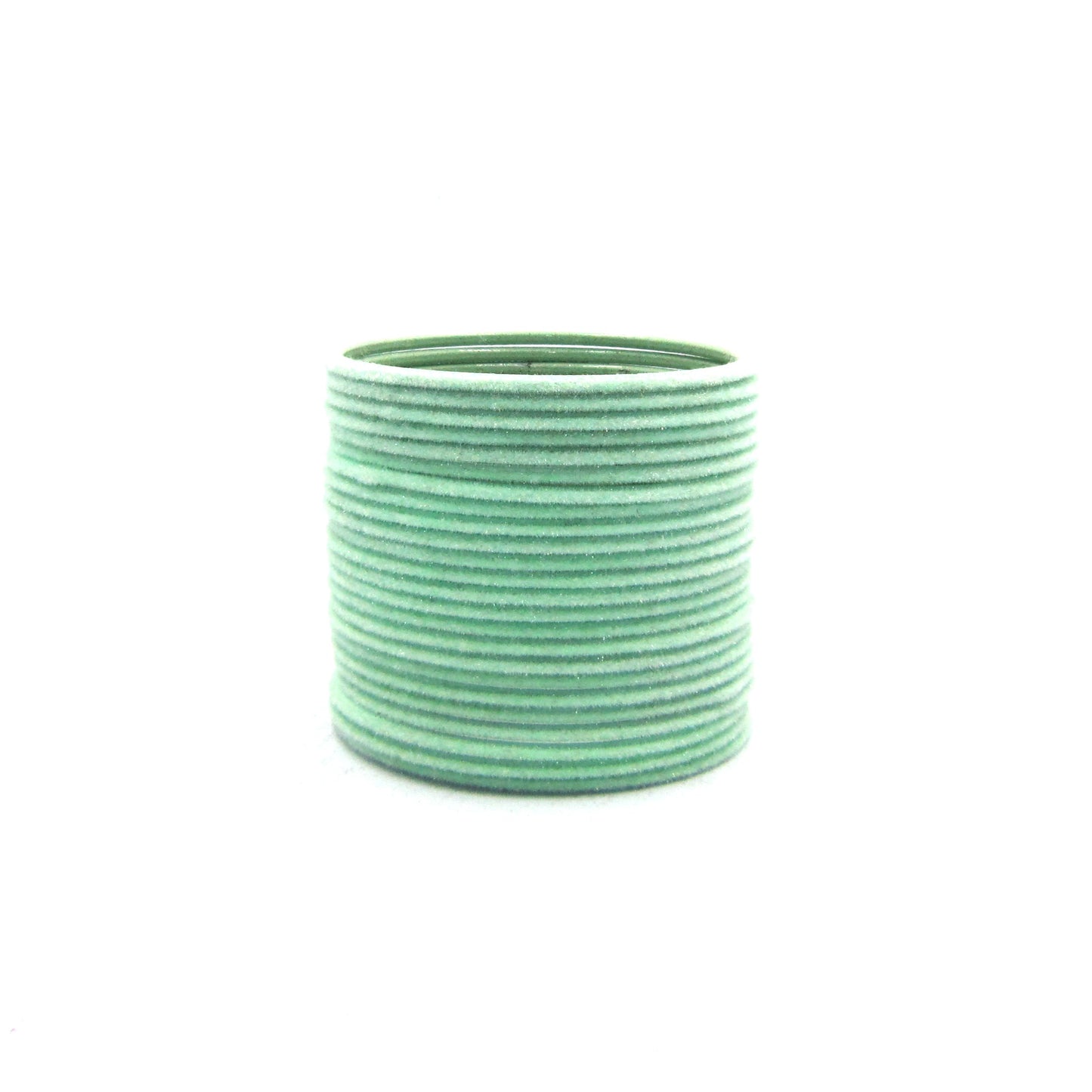 Velvet Light Pista Metal 24 Bangles by Enava