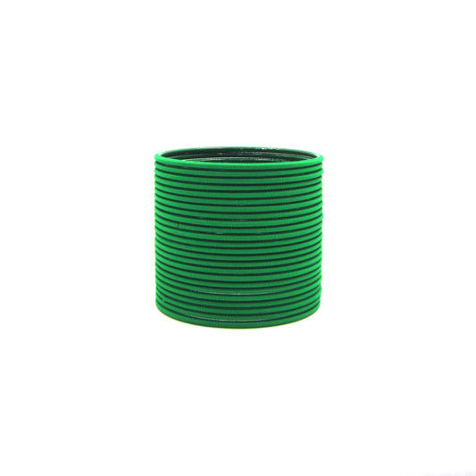 Matte Green Metal 24 Bangles by Enava
