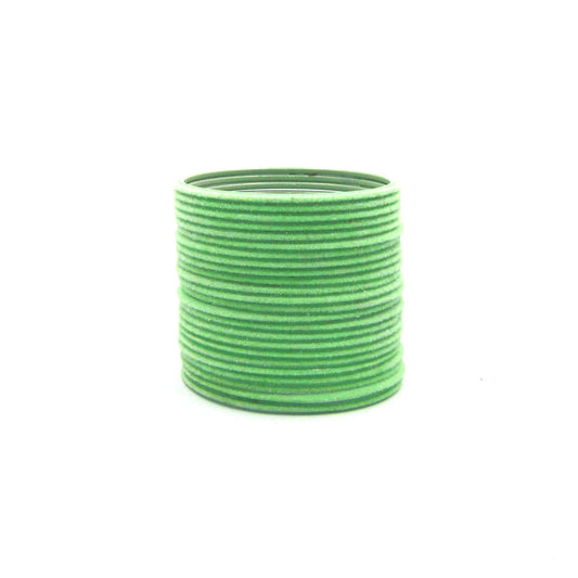 Velvet Pista Metal 24 Bangles by Enava