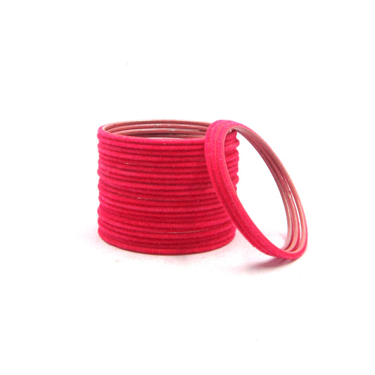 Velvet Gajari Metal 24 Bangles by Enava