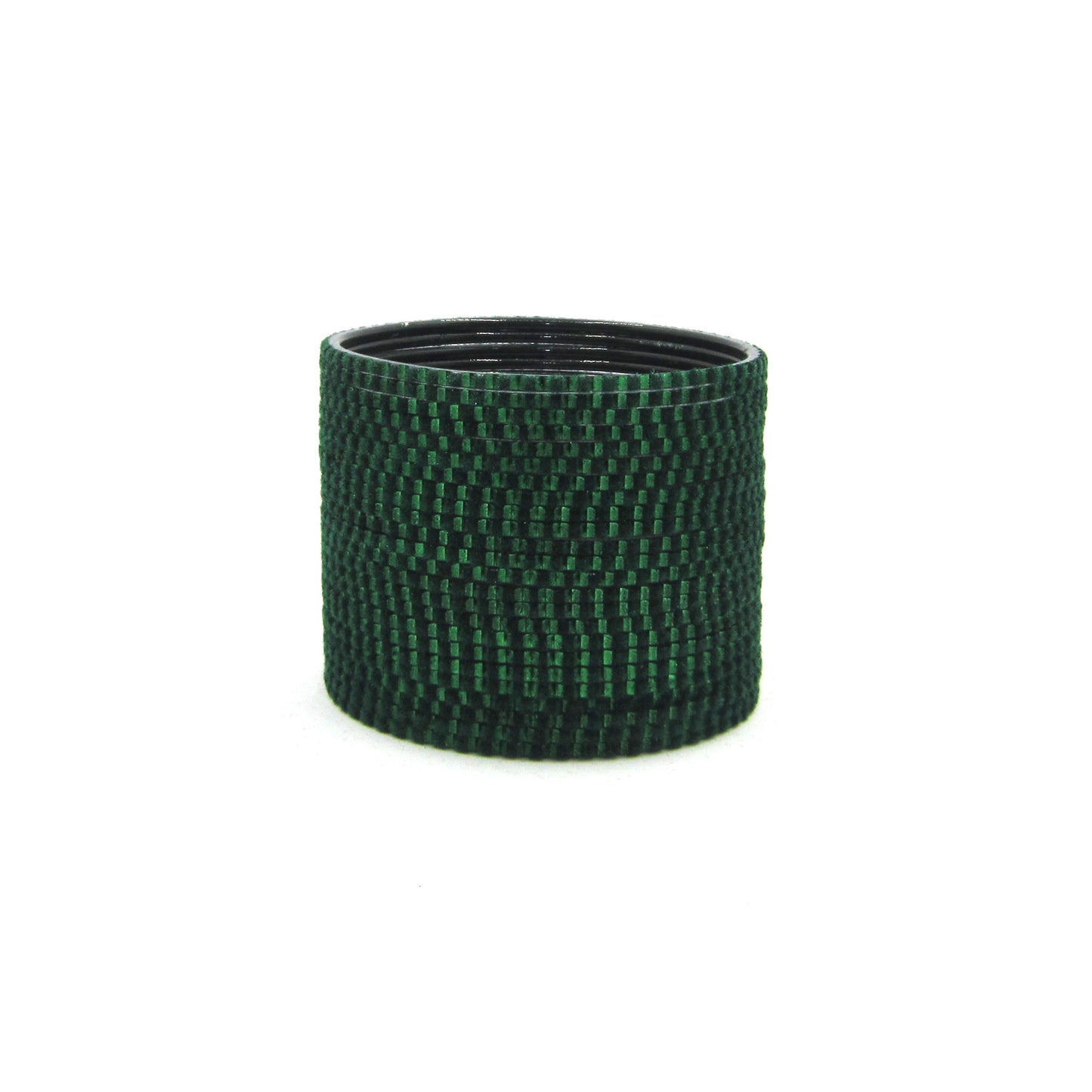 Glam Dark Green (Kai) Metal 24 Bangles online. Featuring a luxurious velvet and glossy finish, these premium plain designer metal bangles are lightweight, durable, and perfect for weddings, festive occasions, and everyday wear.