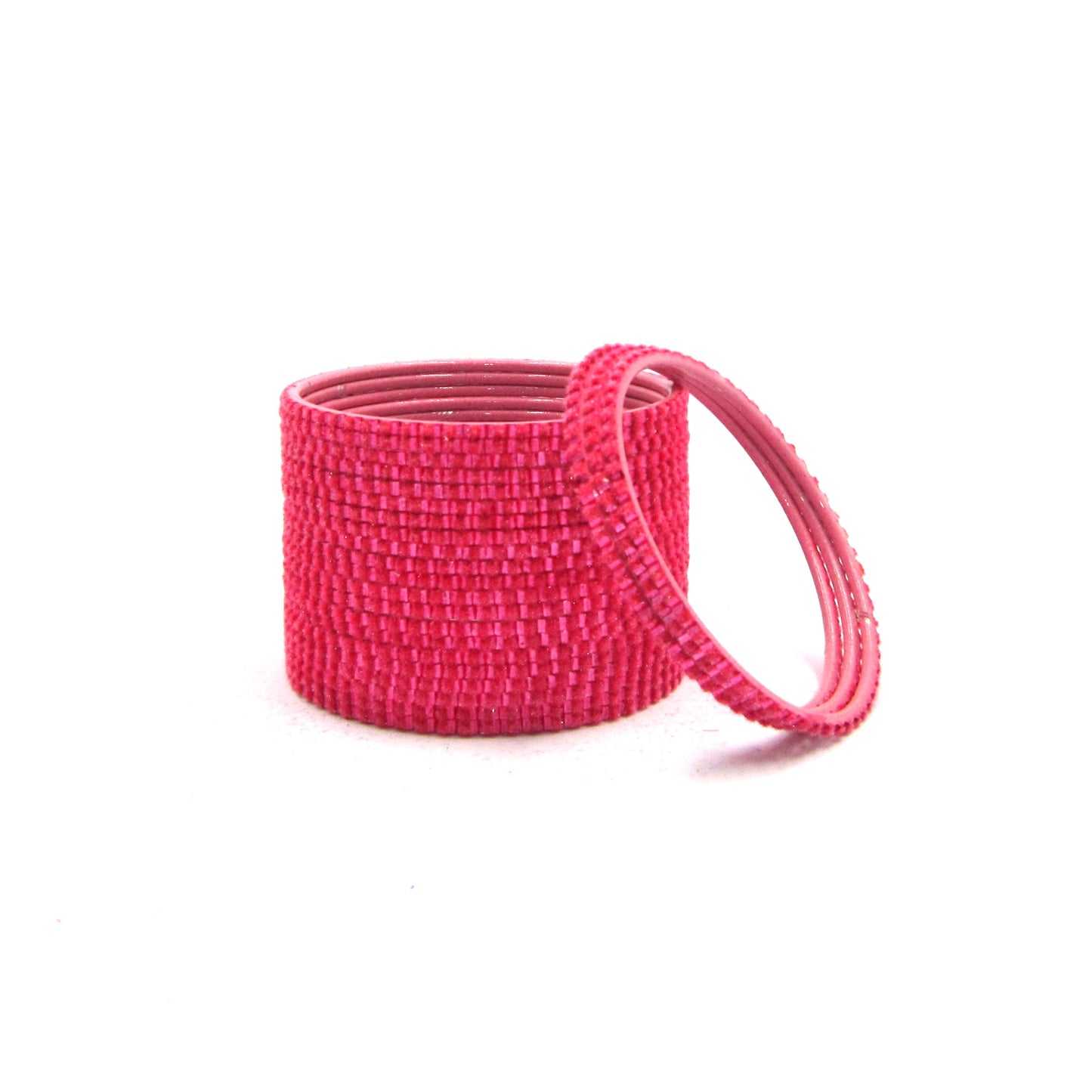 Glam Gajari Metal 24 Bangles online. Featuring a luxurious velvet and glossy finish, these premium plain designer metal bangles are lightweight, durable, and perfect for weddings, festive occasions, parties, and everyday wear.