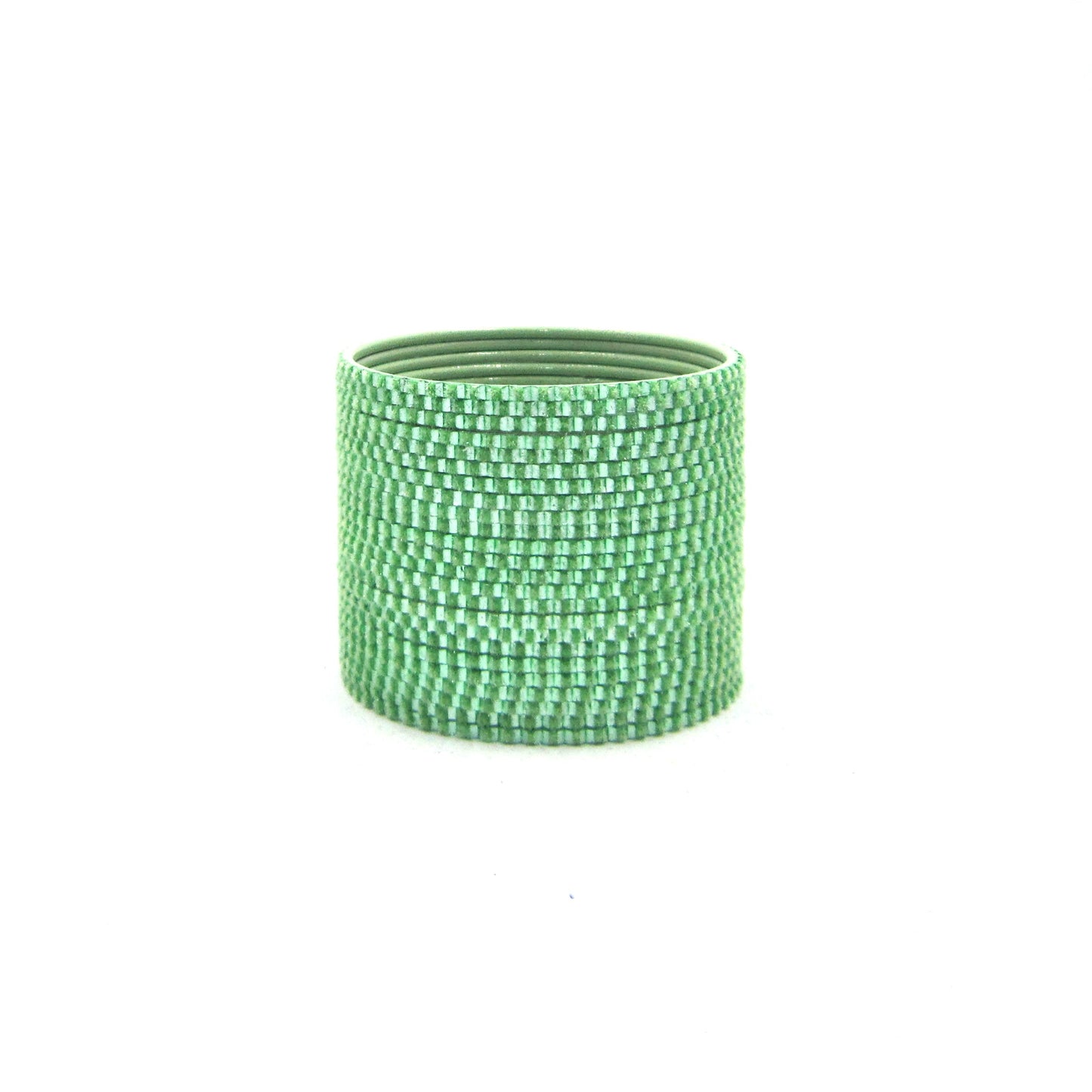 Glam Light Pista Metal 24 Bangles by ENAVA featuring a luxurious velvet and glossy finish. Premium Plain Designer Metal Bangles for women, ideal for weddings, festive occasions, parties, and everyday styling.