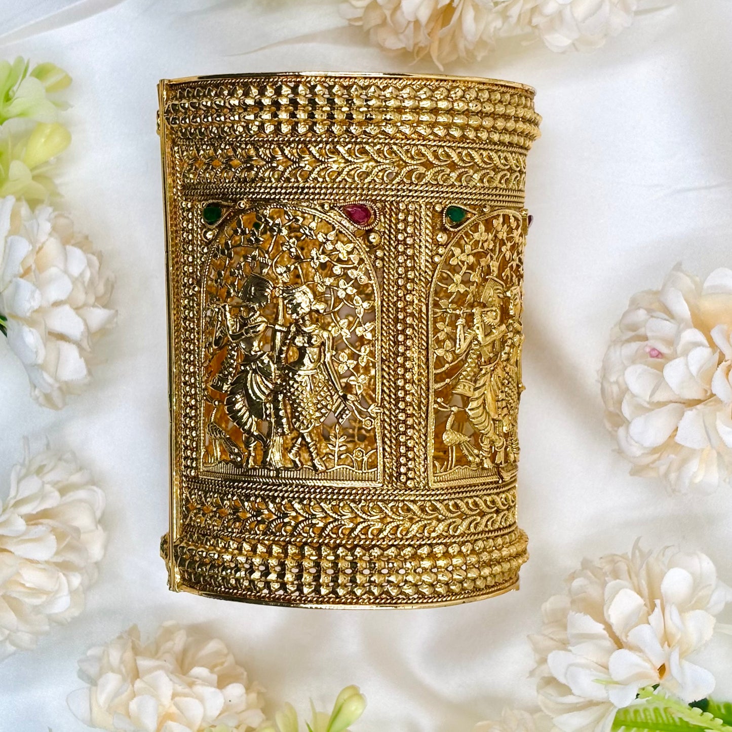 Rajwadi Radha Krishna Bangles By Enava