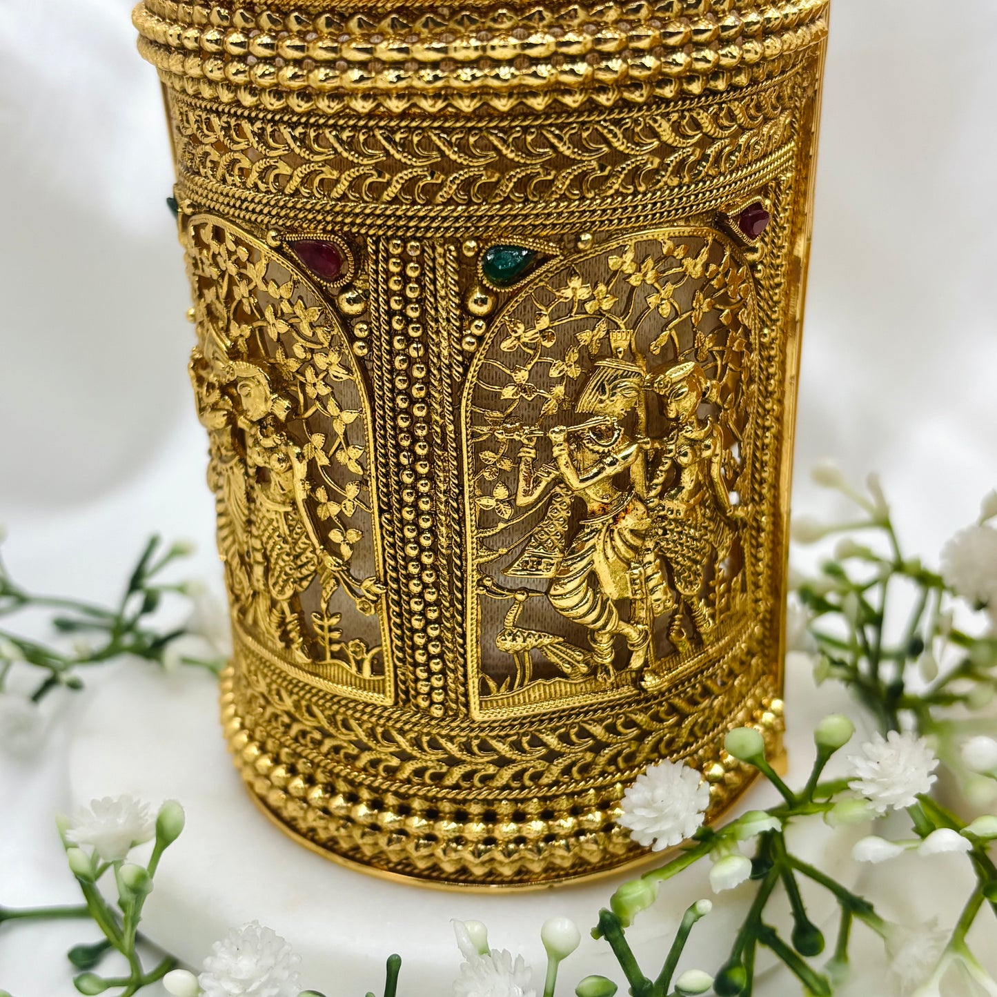 Rajwadi Radha Krishna Bangles By Enava