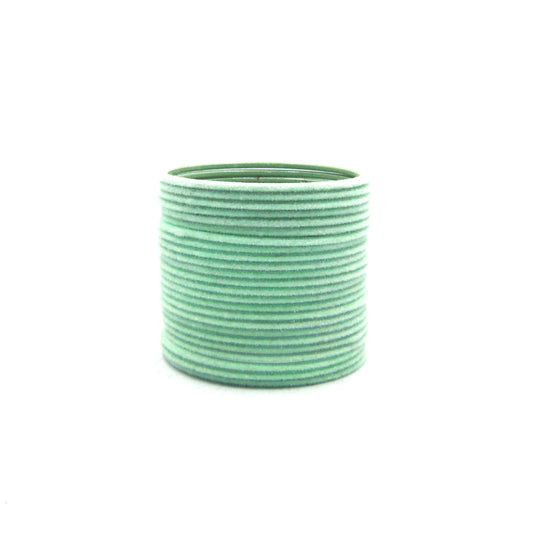 Velvet Light Pista Metal 24 Bangles by Enava