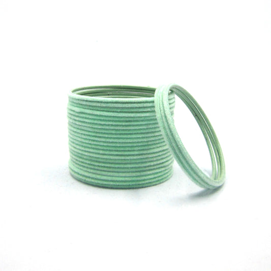 Velvet Light Pista Metal 24 Bangles by Enava