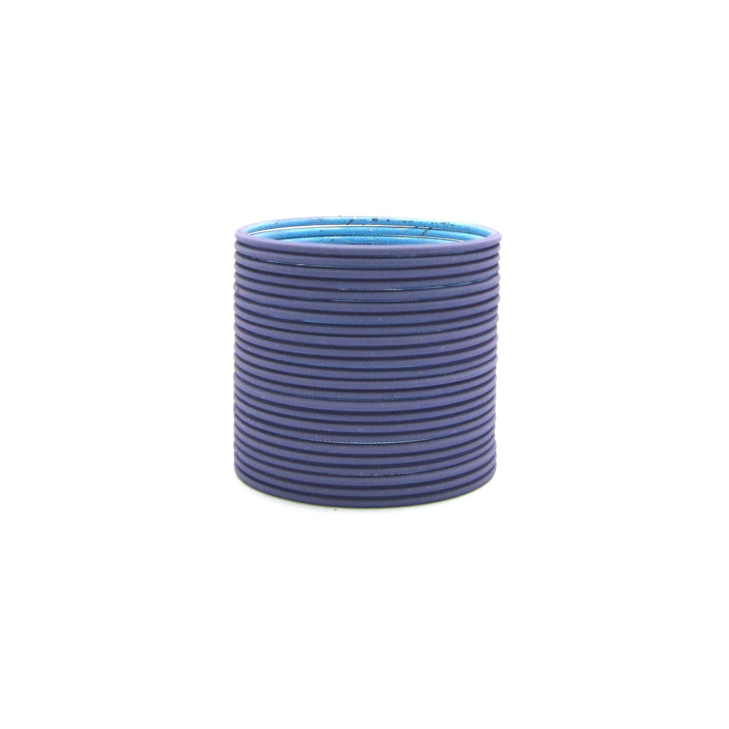 Matte Lavender Metal 24 Bangles by Enava