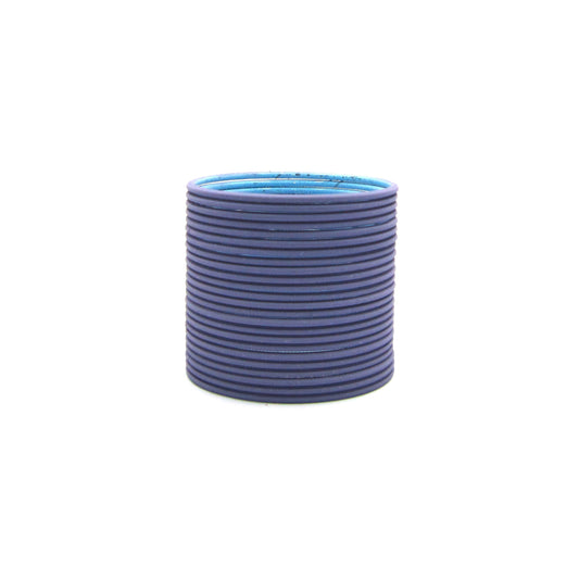 Matte Lavender Metal 24 Bangles by Enava
