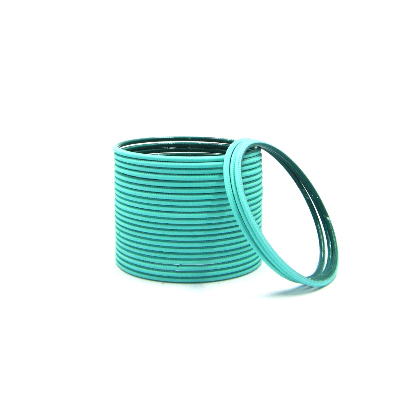 Matte Light Santro Metal 24 Bangles by Enava