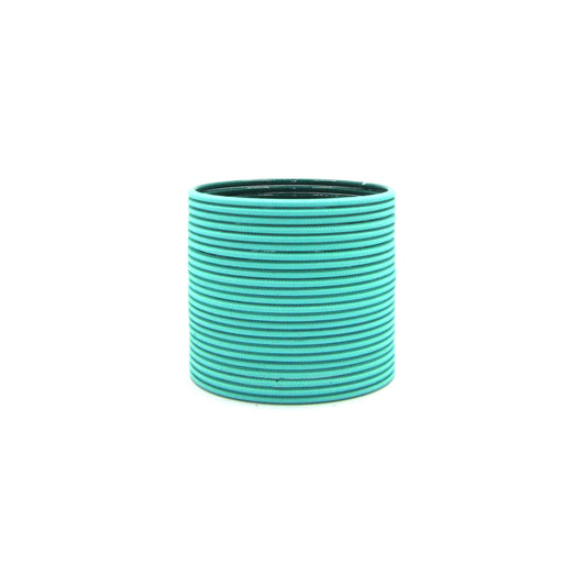 Matte Light Santro Metal 24 Bangles by Enava