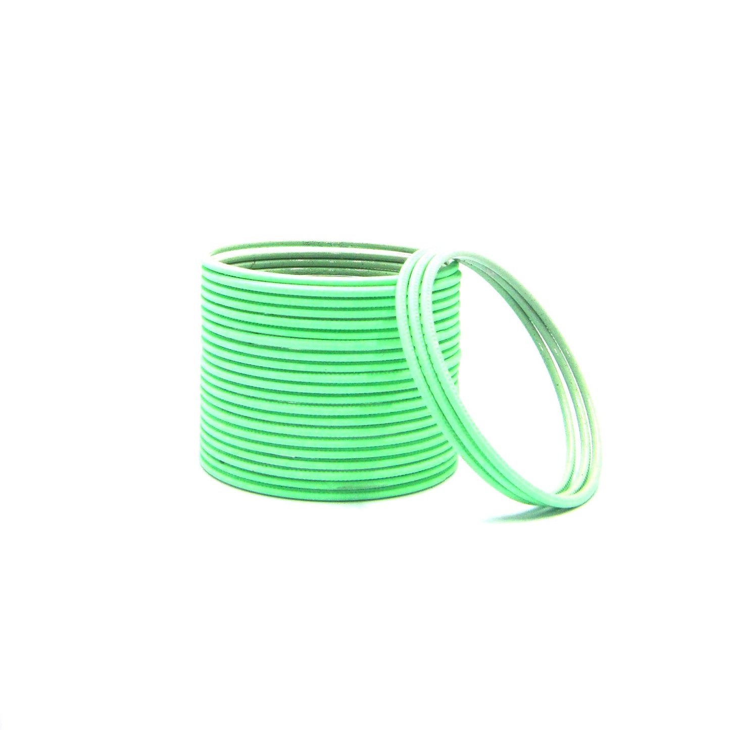 Matte Pista Metal 24 Bangles by Enava
