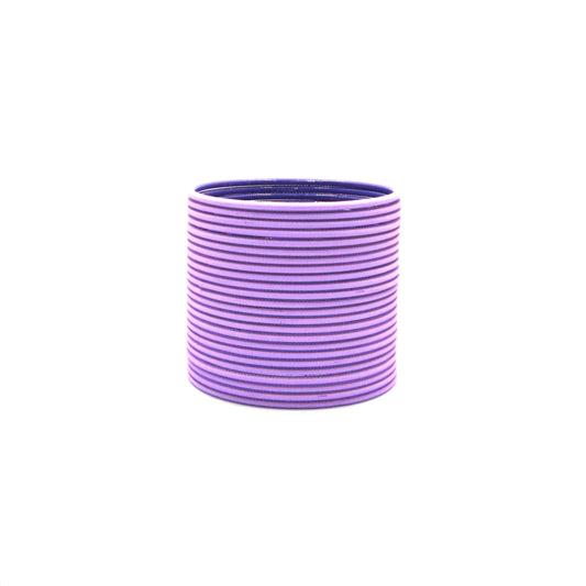 Matte Purple Metal 24 Bangles by Enava