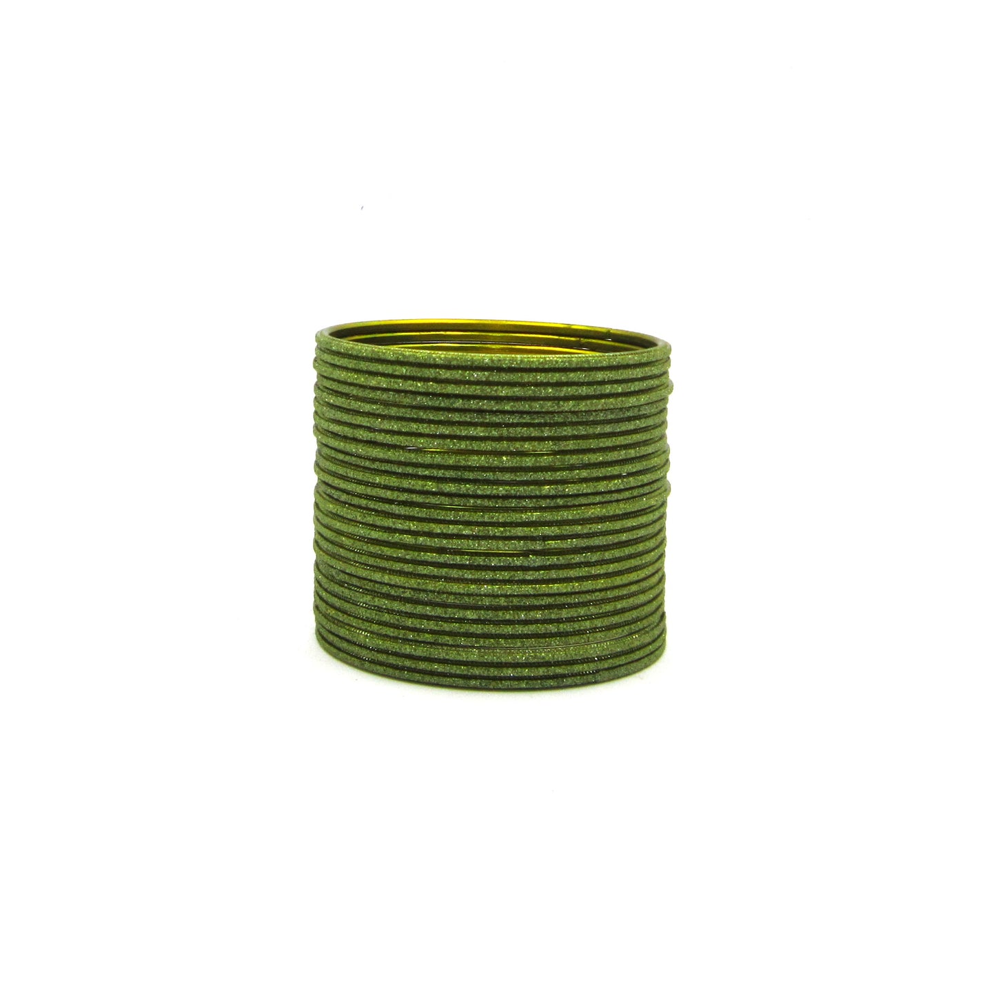Shiny Mehendi Metal 24 Bangles by Enava