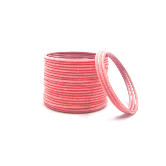 Velvet Peach Metal 24 Bangles by Enava
