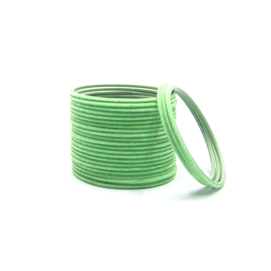 Velvet Pista Metal 24 Bangles by Enava
