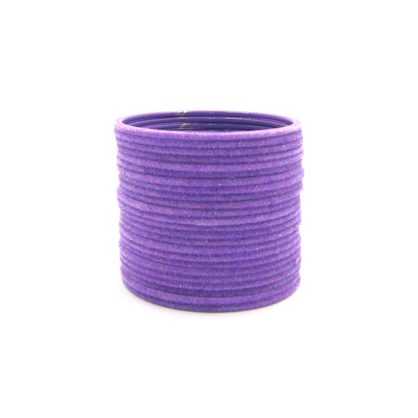Velvet Purple Metal 24 Bangles by Enava