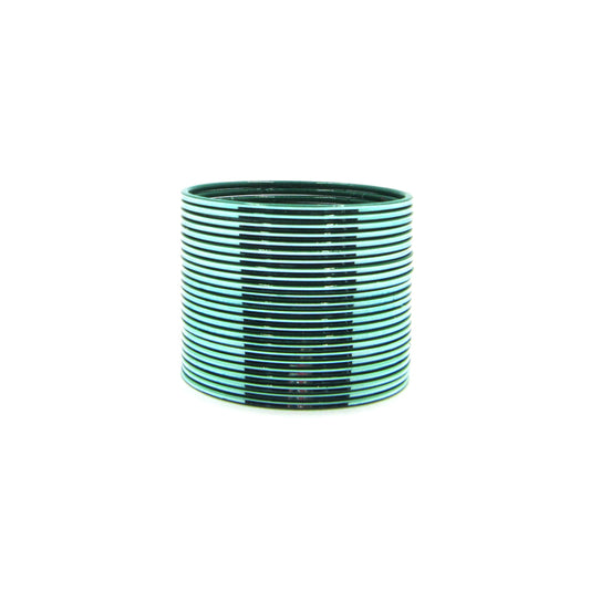 Glossy Santro Metal 24 Bangles by Enava