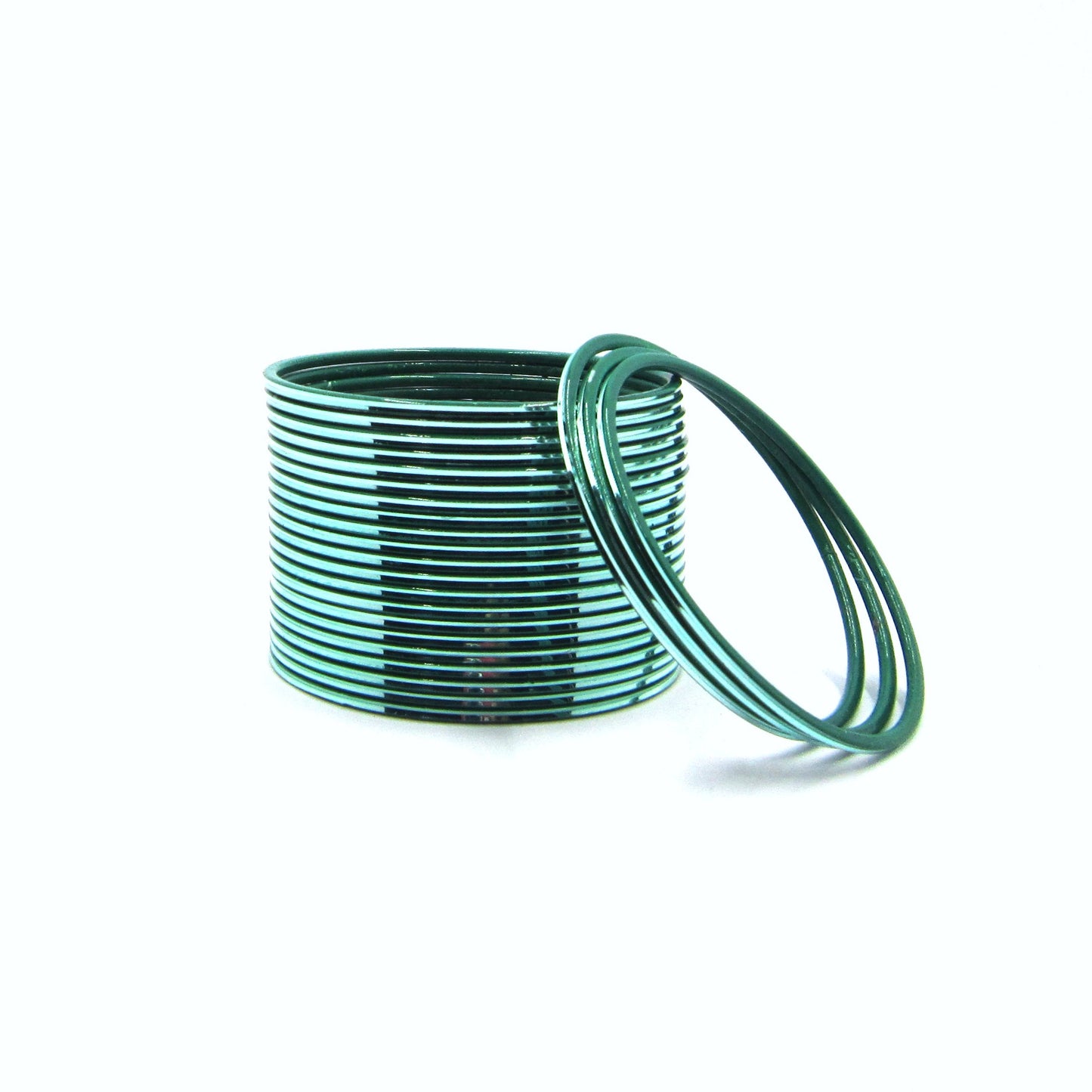 Glossy Santro Metal 24 Bangles by Enava