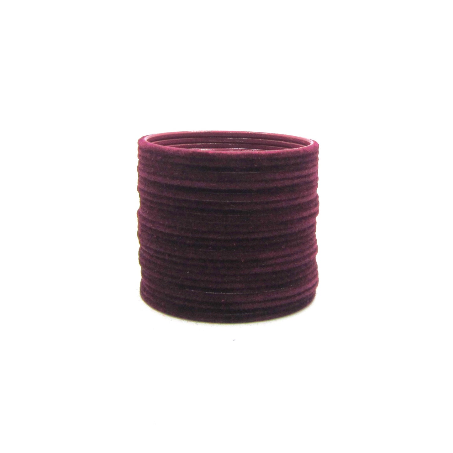Velvet Wine Metal 24 Bangles by Enava