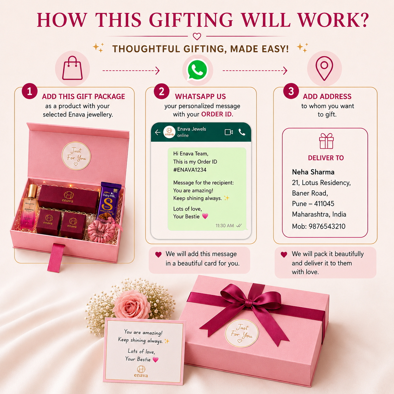 Enava Signature Gift Box - Personalized Gifting Experience
