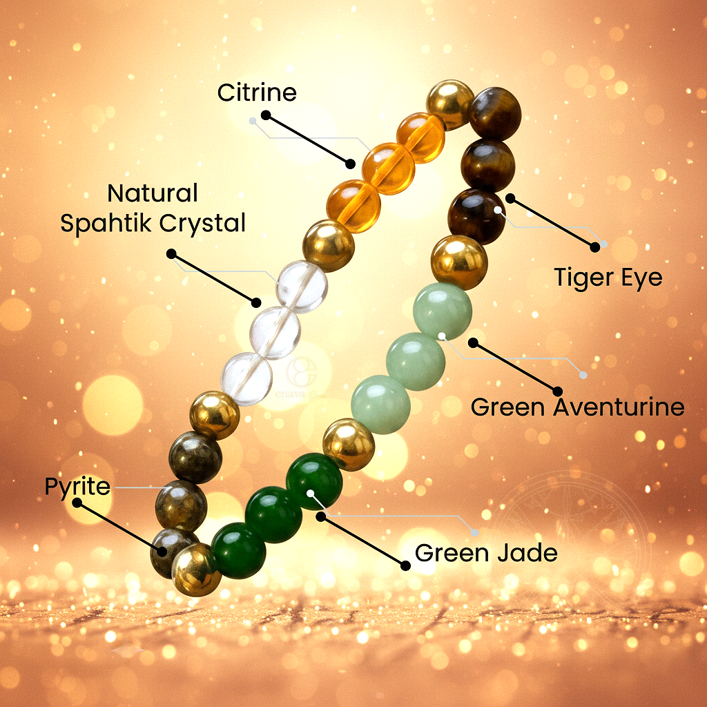 Dhana Yog Money Magnet Bracelet by Enava